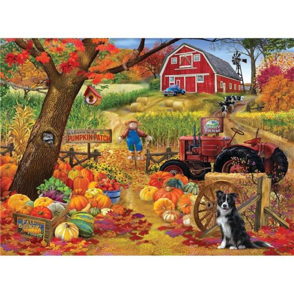 RoseArt - Chris Bigelow - Fall Harvest - 1000 Piece Jigsaw Puzzle for Adults